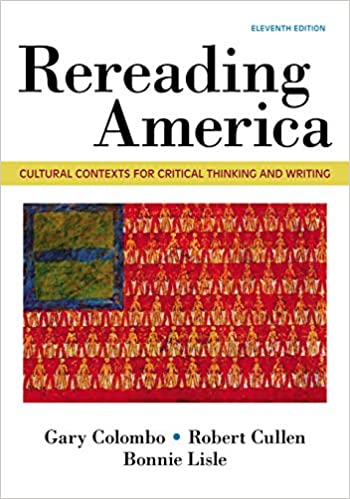 rereading america cultural contexts for critical thinking and writing pdf