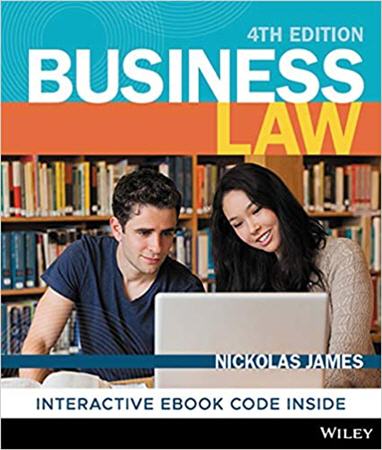 Business Law 4th Edition by Nickolas James