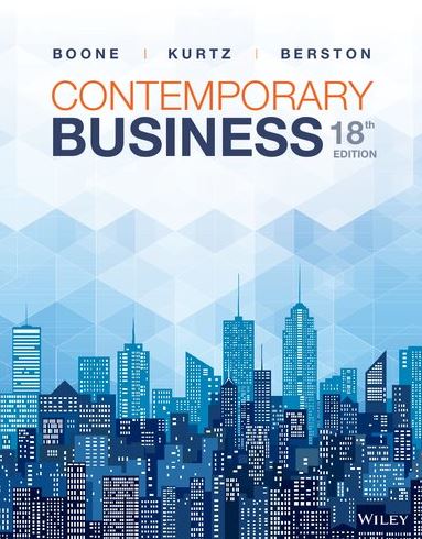 Contemporary Business 18th Edition Louis E. Boone