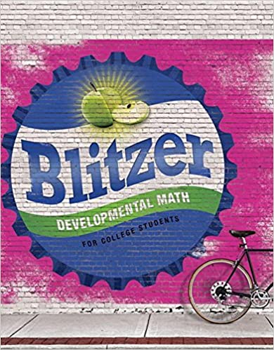 Developmental Mathematics 1st Edition by Robert Blitzer