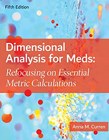 Dimensional Analysis for Meds