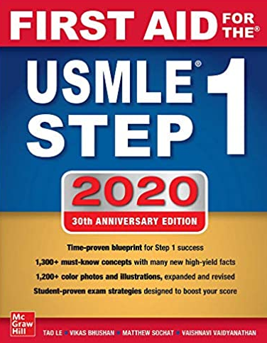 First Aid For the USMLE Step 1 2020 30th Edition