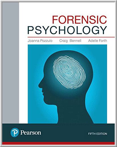 Forensic Psychology by Joanna Pozzulo