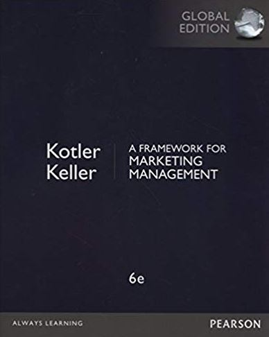 Framework for Marketing Management 6th Global Edition