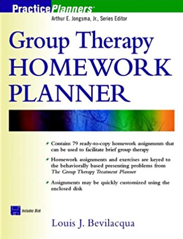 Group Therapy Homework Planner