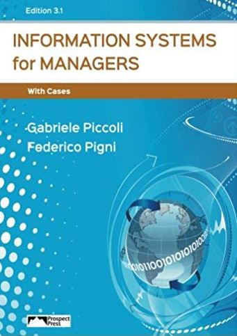 Information Systems for Managers with Cases 3.1 Edition
