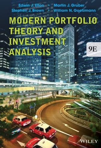 Modern Portfolio Theory and Investment Analysis 9th Edition