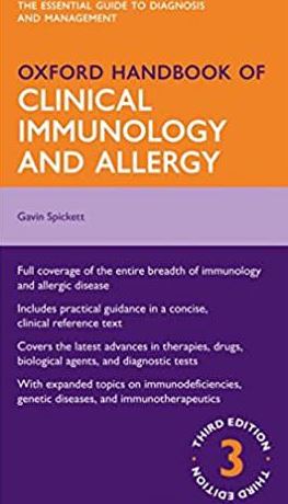 Oxford Handbook of Clinical Immunology and Allergy 3rd Edition