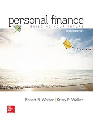 Personal Finance 2nd Edition Robert Walker