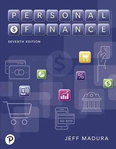 Personal Finance 7th Edition Jeff Madura