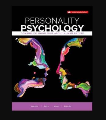 Personality Psychology 2nd Canadian Edition Randy J. Larsen