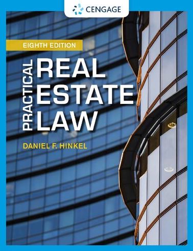 Practical Real Estate Law 8th Edition Daniel F. Hinkel