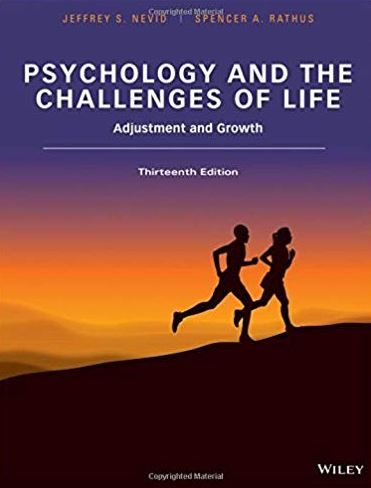 Psychology and the Challenges of Life