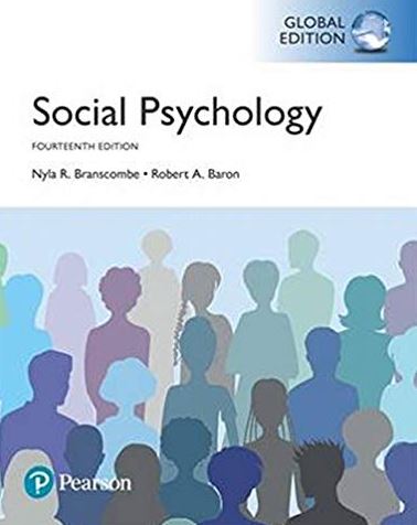 Social Psychology 14th GLOBAL Edition