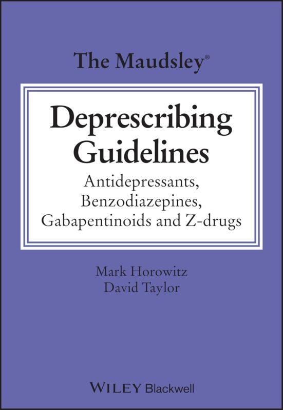 The Maudsley Deprescribing Guidelines – eBook PDF