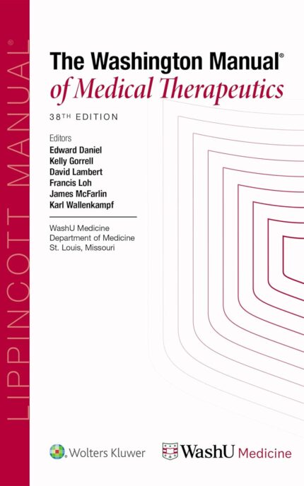 Washington Manual of Medical Therapeutics (38th edition) – eBook PDF